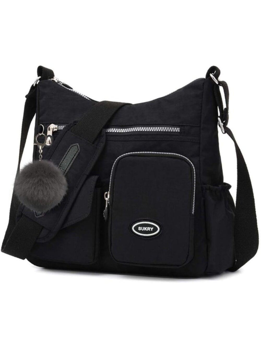Waterproof Nylon Crossbody Bag for Women | Anti-Theft RFID Pocket Travel Purse